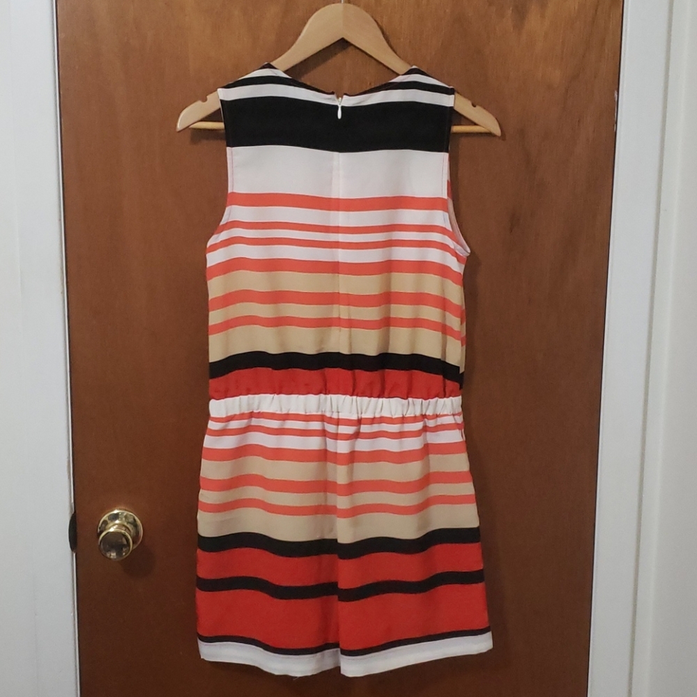 Short Stripped Romper - Picture 3 of 3